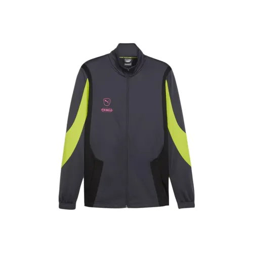 PUMA King Pro Куртка Куртки Пальто Мужской Черный Зеленый