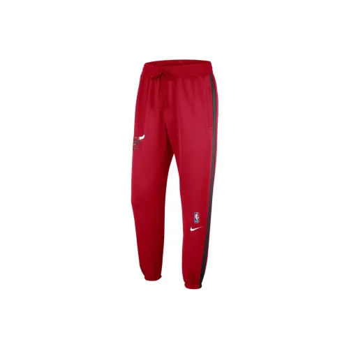 Nike Dri Fit Вязаные Тренировочные Штаны Мужские Красные