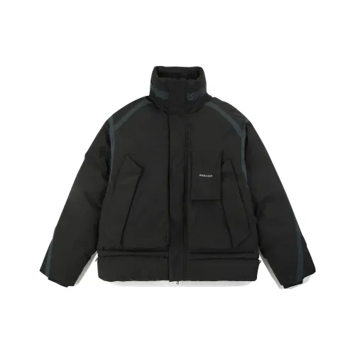 GUUKA TECH Пуховик Унисекс Черный