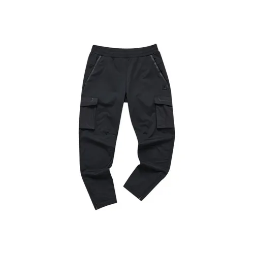 FILA ATHLETICS Темно-черные Мужские Повседневные Штаны