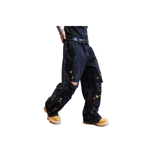 PANDA ADEVIL Унисекс Джинсы