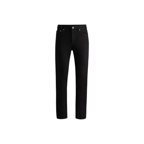 Hugo Boss Черные Мужские Джинсы