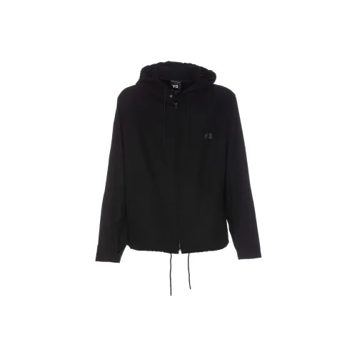 Y 3 Куртки и Пальто Мужской Черный