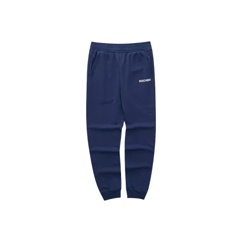 Skechers Rainbow Вязаные Тренировочные Штаны Мужские Средневековый Синий