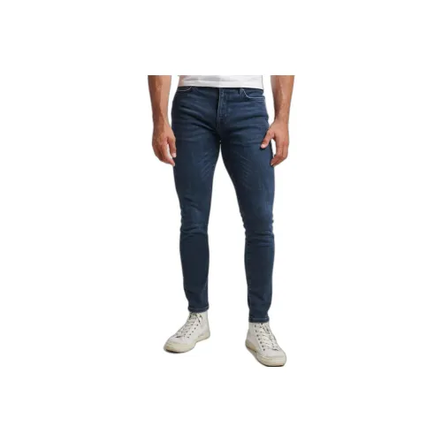 SUPERDRY Blue Men's Jeans SUPERDRY Синий Мужские Джинсы