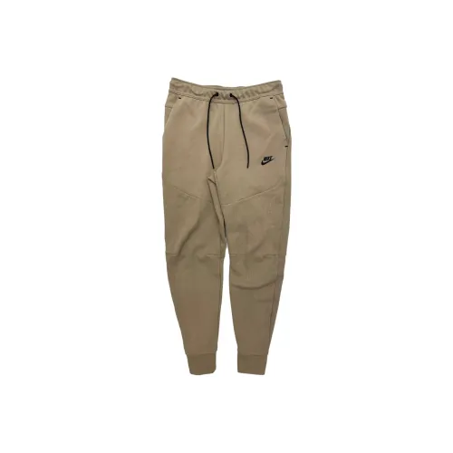 Найк Вязаные Тренировочные Штаны Мужские Коричневые