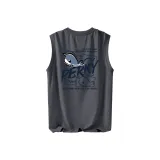 [UPF50+ Ледяной шелк Солнцезащитный] Темно-серый (Ma Синий Sea Приключение Логотип на груди _Ma Синий Sea Приключение Логотип на спине)