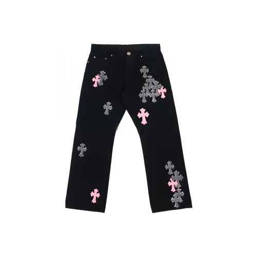 Chrome Hearts Мужские Джинсы Черные