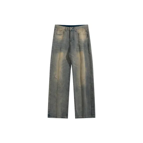 FUTURE MAKER Джинсы Унисекс Ностальгический синий