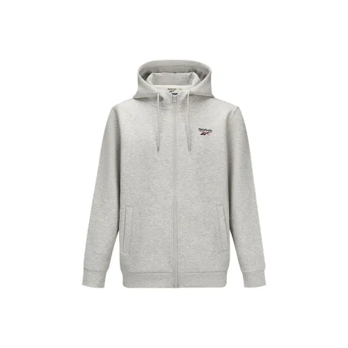 Reebok Светло-серый Унисекс Куртки