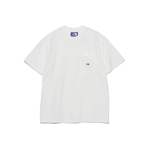 THE NORTH FACE PURPLE LABEL SS25 T-Shirt Унисекс Экрю