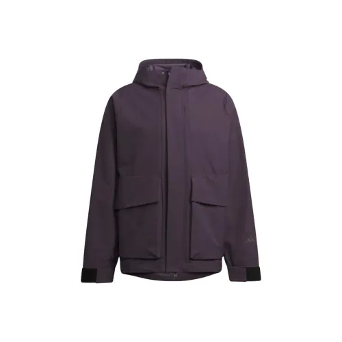 Adidas SS25 WZ WEN JKT Куртки и пальто Мужской Черный Умбра