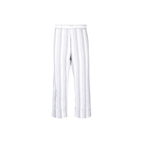 THOM BROWNE Белые Мужские Повседневные Штаны