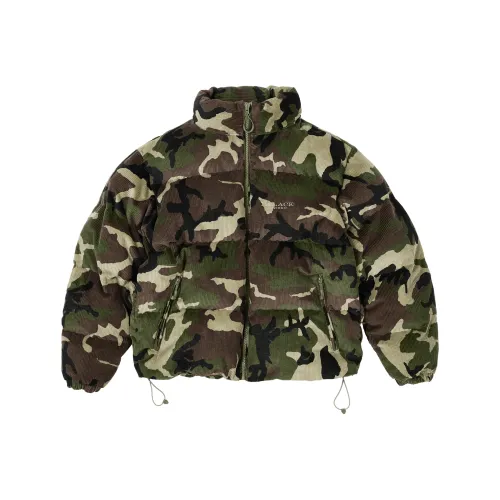 PALACE SS25 Вельвет PUFFA Куртка Унисекс Зеленый