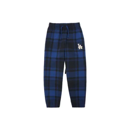 Mlb Base Logo Вязаные Тренировочные Штаны Унисекс Blue