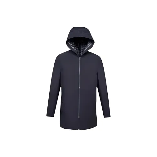 JODOLL Тренчкот Мужской Темно-Синий