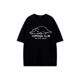 Чёрный - Лежащий - Плоская подошва - Котенок