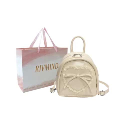 RIVMIND ПУ (полиуретан) Рюкзак Женский Белый Черный Желтый Розовый