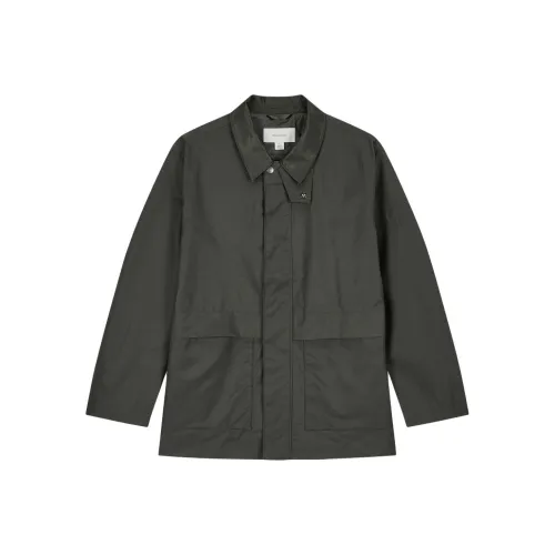 CALVIN KLEIN Куртки и Пальто Мужской Угольный Серый