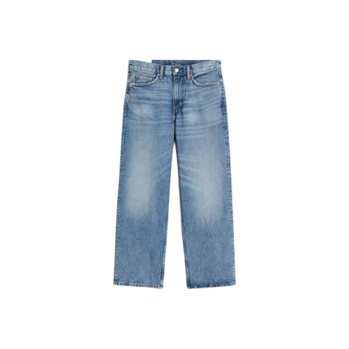 H&M Джинсовый синий Мужские Джинсы