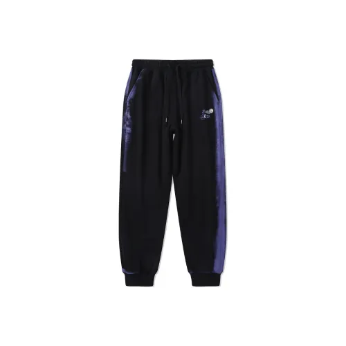 LAMLICKA Черные Унисекс Вязаные Тренировочные Брюки