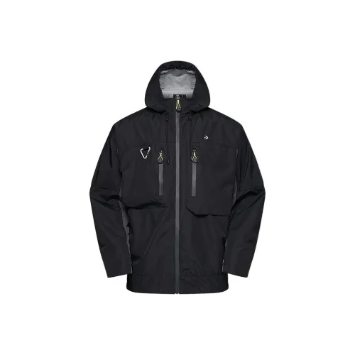 Конверс Черный A01 Мужская Куртка