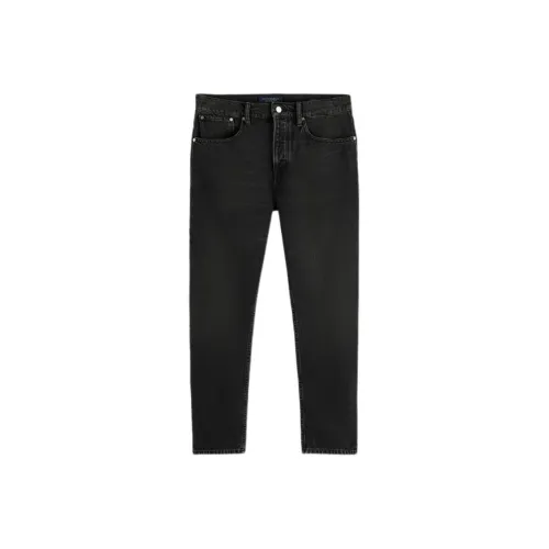 Scotch&Soda Черные Мужские Джинсы