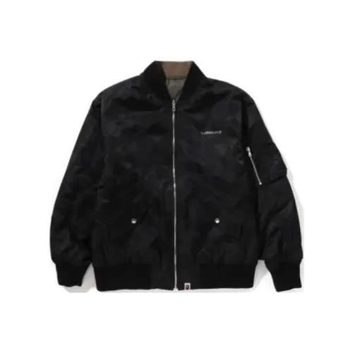 A BATHING APE Куртки Пальто Мужской Черный