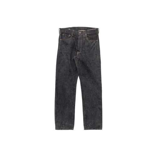 Visvim Темно-синие мужские джинсы