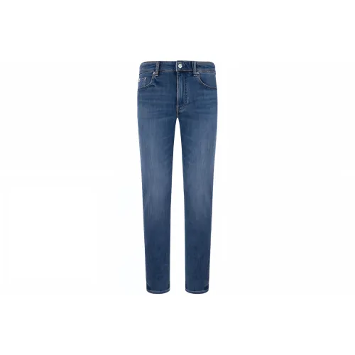 Calvin Klein 1A4 Джинсовый Синий Мужские Джинсы