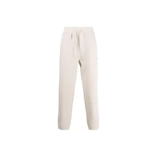 Polo Ralph Lauren FW23 Вязаные тренировочные брюки мужские серо-белые