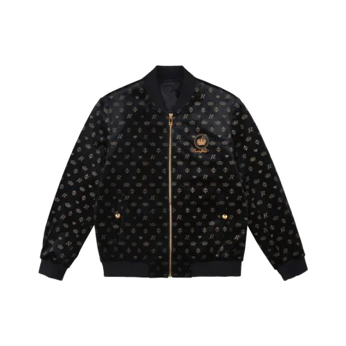 Raidy Boer Пуховая куртка Мужская Черный Цветочный