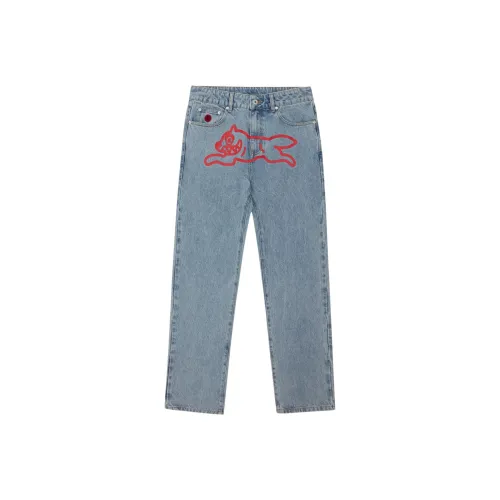 Мороженое, синий, мужской, джинсы