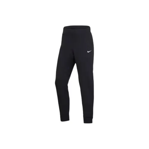 Nike Черные Мужские Вязаные Тренировочные Штаны