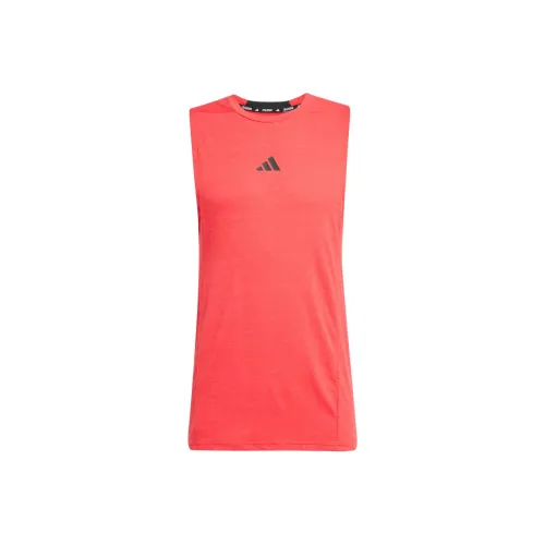 Adidas AEROREADY Майка Мужская Pure Камень Красный