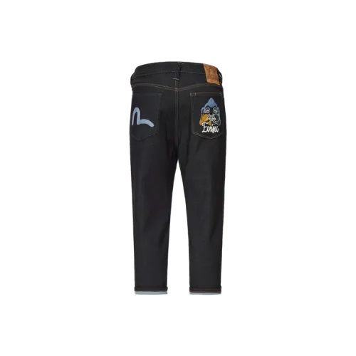 EVISU Джинсовый Синий Мужские Джинсы