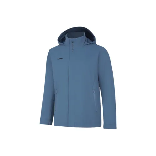 LINING Куртки Пальто Мужской Дождь Veil Синий