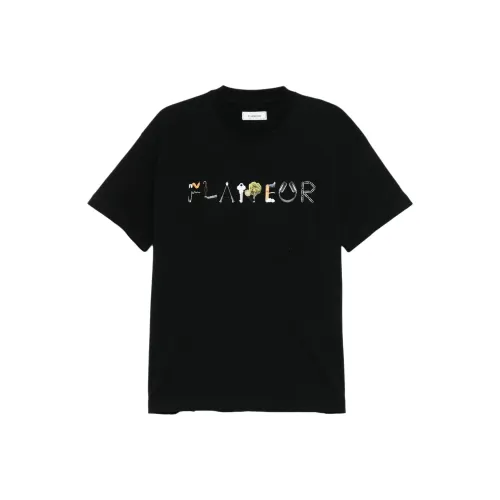 Flaneur Homme Черная мужская T-рубашка