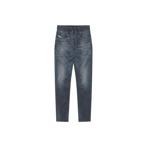 DIESEL Темно-синие мужские джинсы