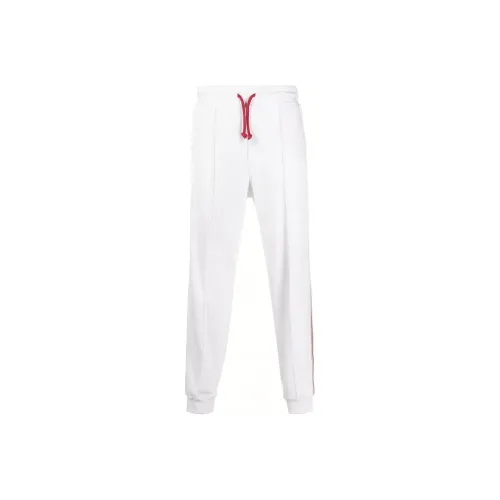 BRUNELLO CUCINELLI SS23 Спортивные брюки Мужские Серый Белый