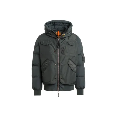 PARAJUMPERS Зеленый Горный Стена Мужской Пуховик