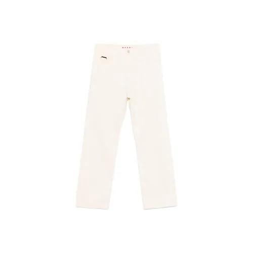 MARNI SS25 Джинсы Мужские Светлый Бежевый