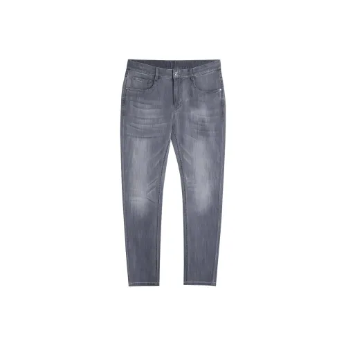 K BOXING Джинсы Мужские Seagull Серый