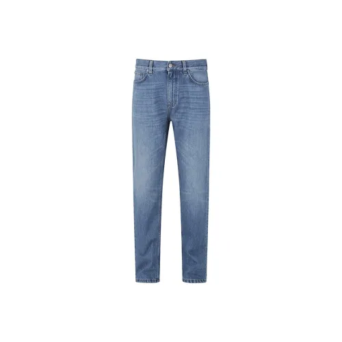 Ermenegildo Zegna Джинсовый синий Мужские Джинсы
