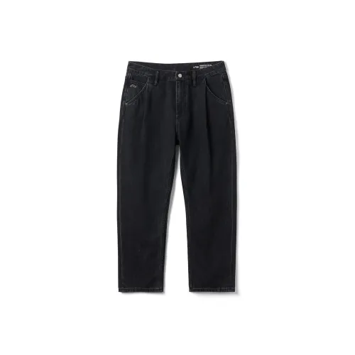 SIMWOOD Джинсы Мужские Washed Углеродно-черные