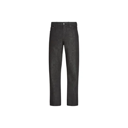 Ermenegildo Zegna Черные Мужские Джинсы