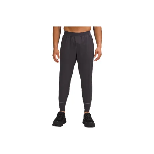 lululemon Wave Черный Гранит Мужские Вязаные Тренировочные Штаны