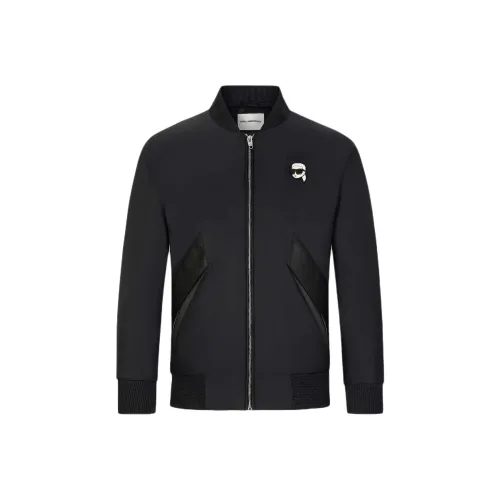 KARL LAGERFELD Пуховик Мужской Черный