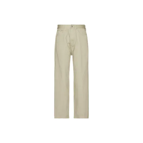 OBEY Песочно-бежевые Мужские Джинсы