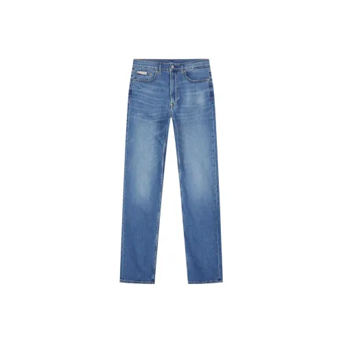 Calvin Klein Blue Men's Jeans Кальвин Кляйн Синий Мужской Джинсы